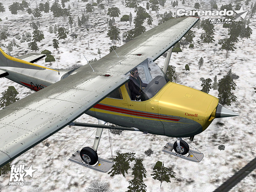 Carenado - C172N Skyhawk II Ski (FSX/P3D)